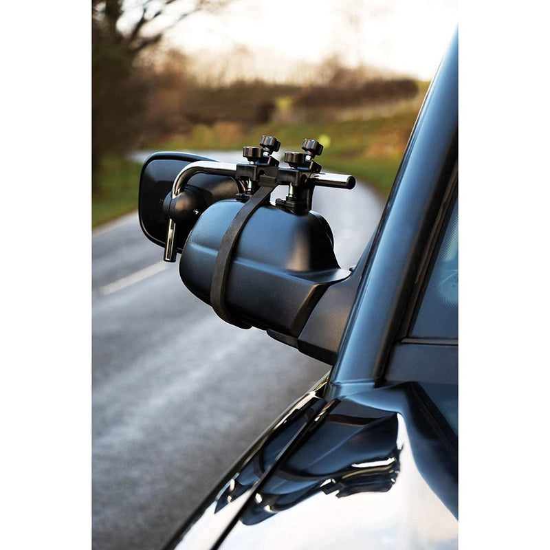 Maypole Pair of Convex Glass Caravan Towing Mirrors Universal Fit Maypole - Dynamic Drive