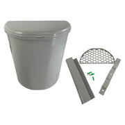 Large Mountable Xl Flip Waste Bin 10L Crusader - Dynamic Drive
