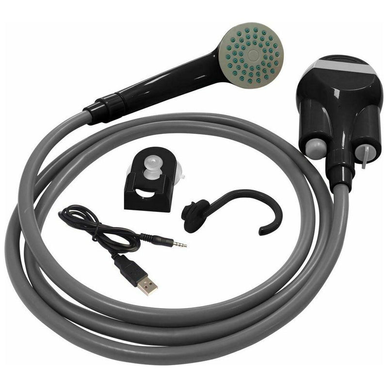 Leisure 2200mAh Rechargeable Portable Camping Outdoor Handheld Water Wash Shower Leisurewize - Dynamic Drive