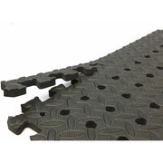 Leisure Black Padded Eva Foam Floor Mat Tiles for Awnings Tents Gyms & Marquees Leisurewize - Dynamic Drive