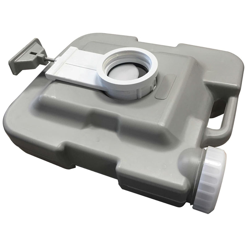 Leisurewize 10L Camping Lightweight Flushing Toilet - GREY Leisurewize - Dynamic Drive