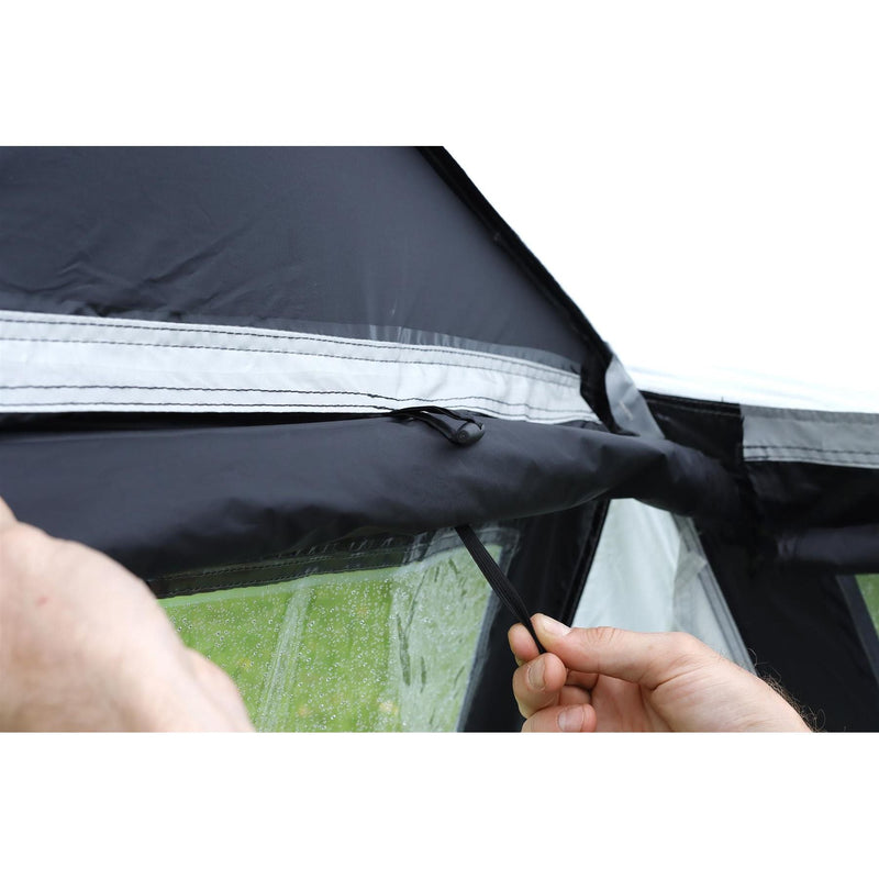 Leisurewize Campervan Mercury 350 Drive Away Pole Awning Low Top 180-210 Charcoal VW T5. T6 Leisurewize - Dynamic Drive