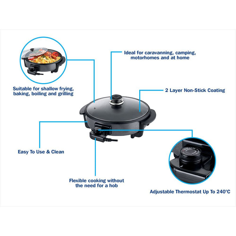 Leisurewize Electric Cooking Pan Leisurewize - Dynamic Drive