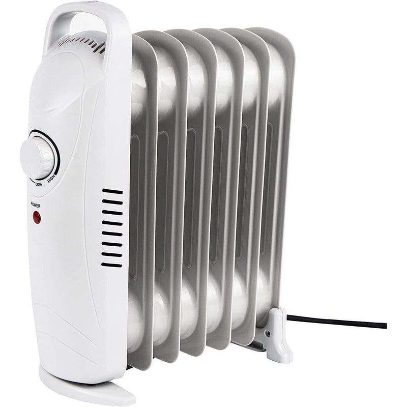 Leisurewize Oil Filled Radiator 700W White Home Conservatory Caravan Motorhome Leisurewize - Dynamic Drive