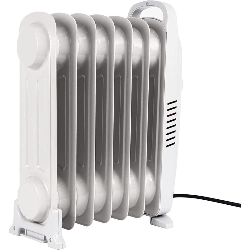 Leisurewize Oil Filled Radiator 700W White Home Conservatory Caravan Motorhome Leisurewize - Dynamic Drive