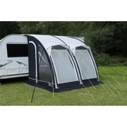 Leisurewize Ontario 20-260 Lightweight Caravan Poled Porch Awning Charcoal 2022 Leisurewize - Dynamic Drive