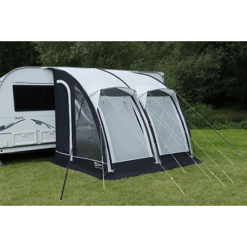 Leisurewize Ontario 20-260 Lightweight Caravan Poled Porch Awning Charcoal 2022 Leisurewize - Dynamic Drive