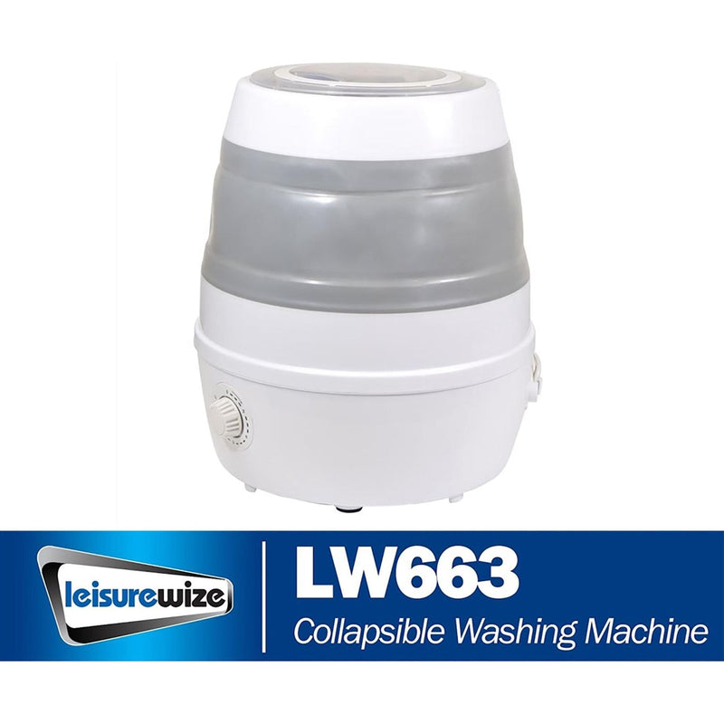 Leisurewize Portable Collapsible Washing Machine 230v Mains Camping Caravan Motorhome Leisurewize - Dynamic Drive