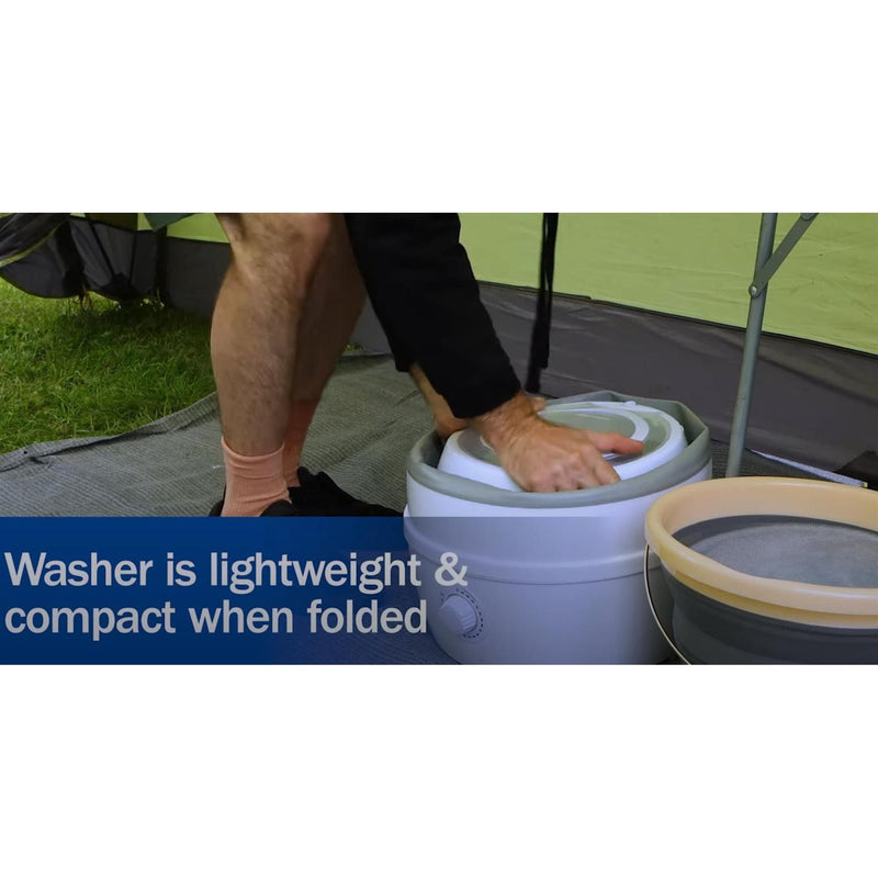 Leisurewize Portable Collapsible Washing Machine 230v Mains Camping Caravan Motorhome Leisurewize - Dynamic Drive