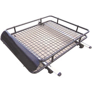 Leisurewize Universal Heavy Duty Steel Aerodynamic Roof Rack Bar Tray Carrier Streetwize - Dynamic Drive