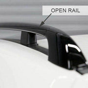 Locking Universal Aluminium Car Roof Bars Cross Rack 1.2M For Raised Rails 90kg Maypole - Dynamic Drive