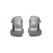 Long Arm Chrome Mirror Covers for Fiat Ducato, Peugeot Boxer, Citroen Relay Van/Motorhome (2007+) Milenco - Dynamic Drive