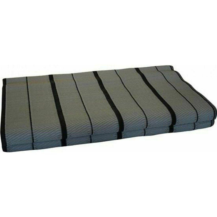 Luxury Awning Carpet 2.5 x 4.5m Moroccan Style Padded Ground Sheet H/D Grey PLS PLS - Dynamic Drive