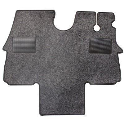 Luxury Bound Edged Cab Mat With Heel Pads For Boxer Or Ducato 2002 - 2006 Rhd Uk NL001 Nova - Dynamic Drive