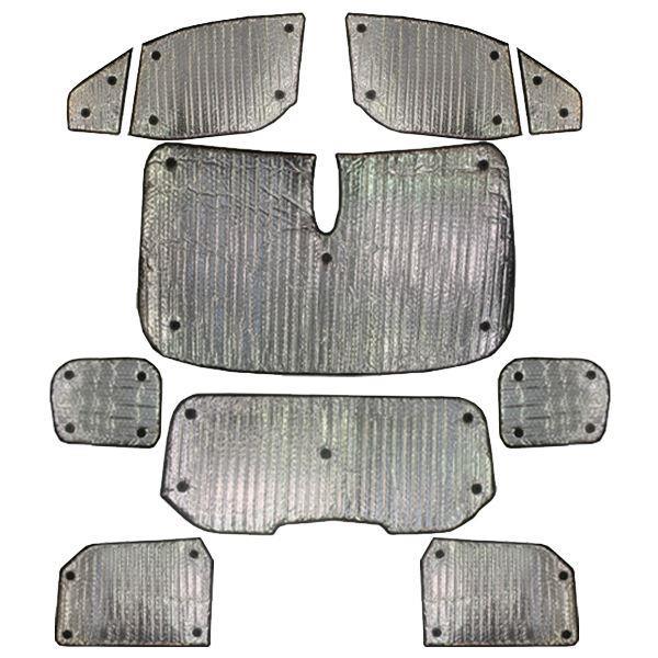 Luxury Thermal Blind Set fits Ford Tourneo Connect 13 On With Interior Mirror Cut Out 12pc Leisurewize - Dynamic Drive