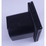 Mains 230V 16A Flush Hook Up Socket Caravan Motorhome Camper Van RV Black Powerpart - Dynamic Drive