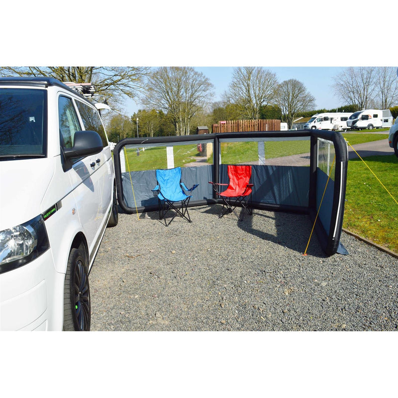 Maypole 3 Panel Inflatable Windbreak 600cm Maypole - Dynamic Drive