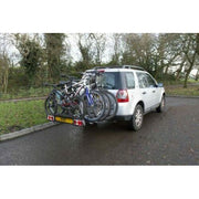 Maypole 4 Bike Carrier Towbar Towball Rear Cycle Rack BC3024 with Lights Maypole - Dynamic Drive