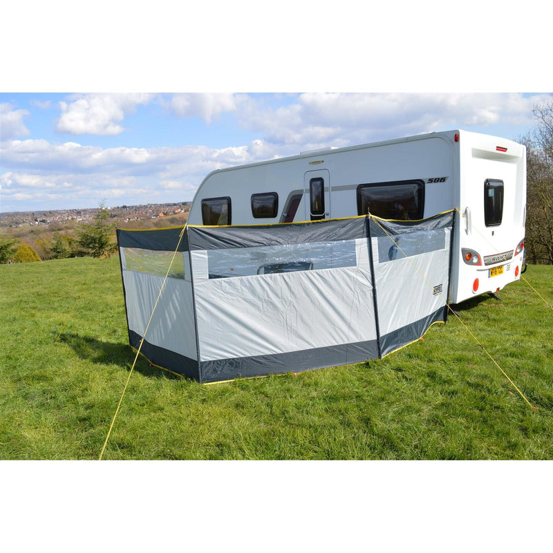 Maypole 4 Pole 3 Panel Strong Windbreak Maypole - Dynamic Drive