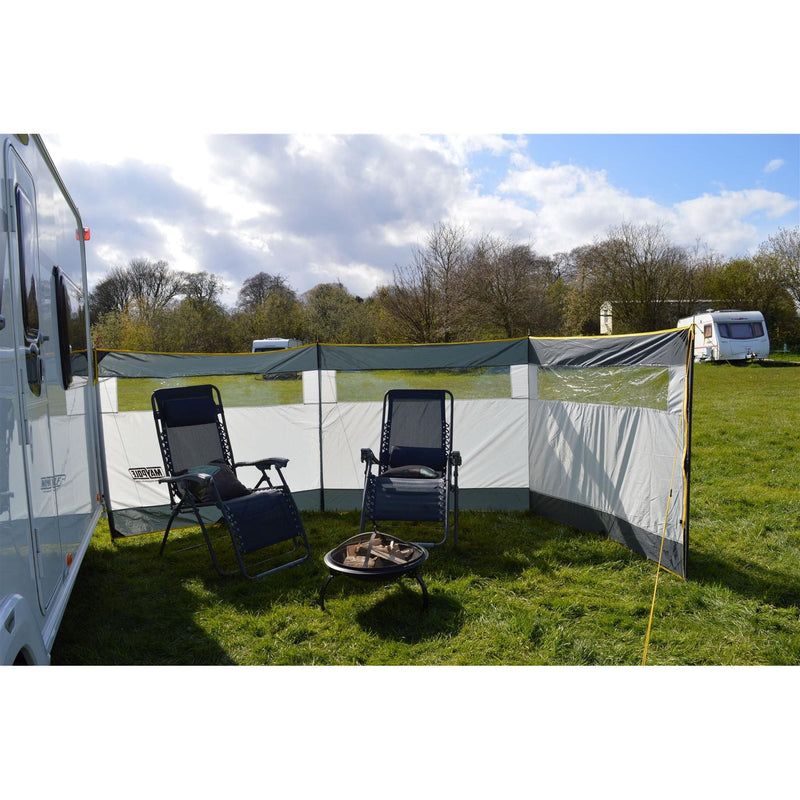 Maypole 4 Pole 3 Panel Strong Windbreak Maypole - Dynamic Drive