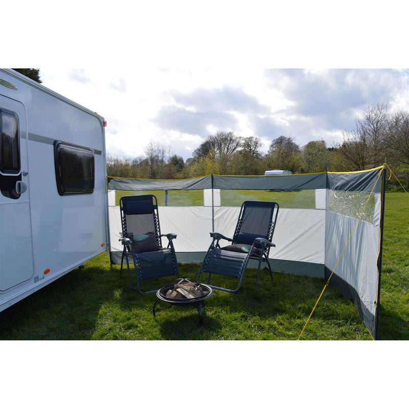 Maypole 4 Pole 3 Panel Strong Windbreak Maypole - Dynamic Drive