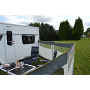 Maypole 5 Panel Steel Poled PVC Windbreak 800cm Maypole - Dynamic Drive