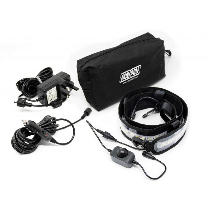 Maypole Awning Poles LED (720 Lumens) Flexi Light Lamp 1.2m Starter Kit MP82962 Maypole - Dynamic Drive