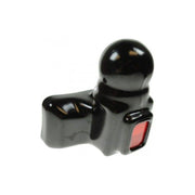 Maypole - Black PVC Rubber Towball Cover with Red Reflector - MP139 Maypole - Dynamic Drive