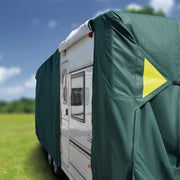 Maypole Green Caravan Cover Full 4-Ply Premium Breathable + Hitch Cover All Sizes Maypole - Dynamic Drive