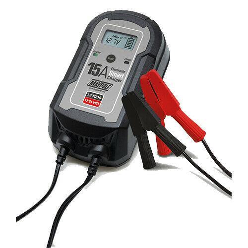 Maypole MP74215 15A (12/24V) Electronic Smart Charger Maypole - Dynamic Drive