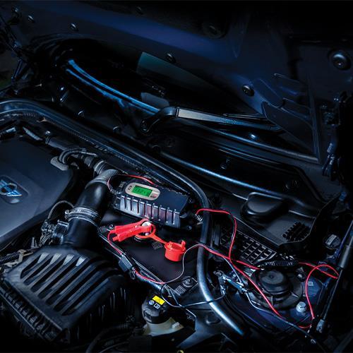 Maypole MP7425 6/12V Electronic Car 5A Smart Charger With USB Port Maypole - Dynamic Drive