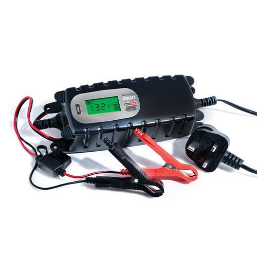 Maypole MP7425 6/12V Electronic Car 5A Smart Charger With USB Port Maypole - Dynamic Drive