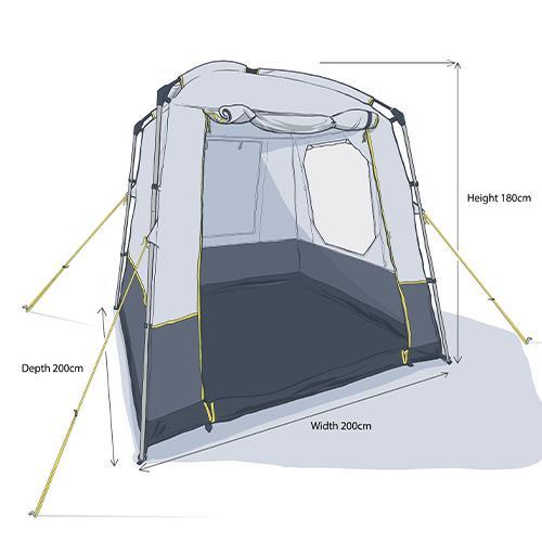 Maypole Portable Utility Storage Tent Pole 9542 Camping Caravan Maypole - Dynamic Drive