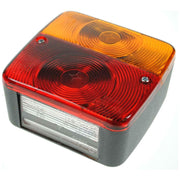 Maypole Trailer Square Rear Lamp Back Light 12v Volt MP17B Maypole - Dynamic Drive