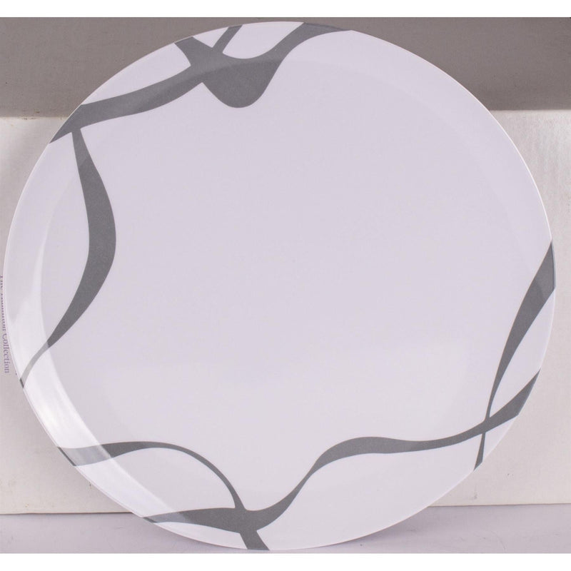 Melamine Dinner Set 16 Piece Interlock Heavy Duty - Picnic Camping Caravan Tent PLS - Dynamic Drive