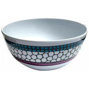Melamine Honeycomb 16pc 100% Melamine Dinner Set For Caravan Camping Leisurewize - Dynamic Drive