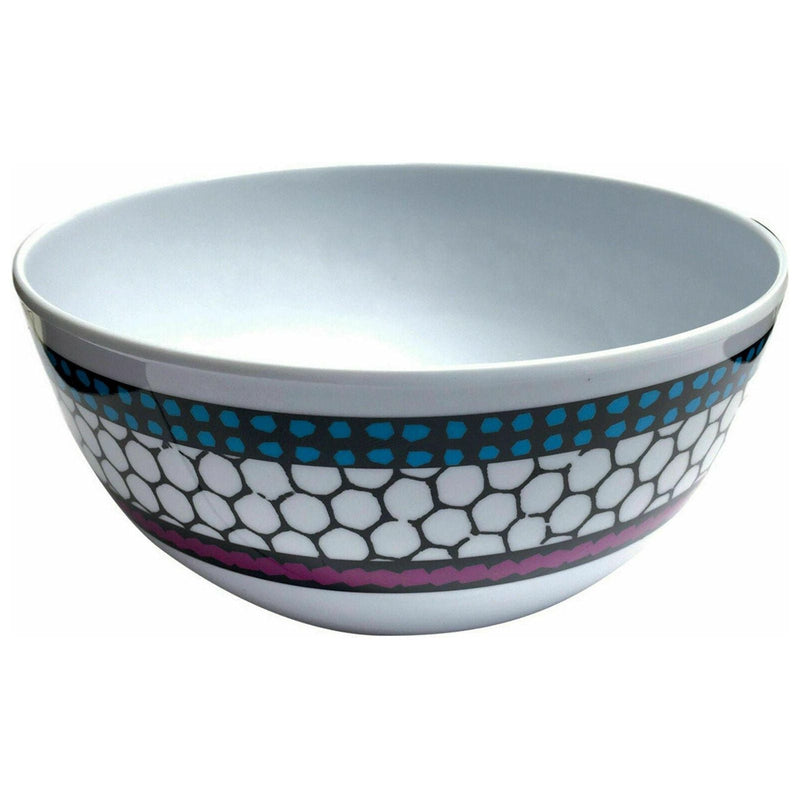 Melamine Honeycomb 16pc 100% Melamine Dinner Set For Caravan Camping Leisurewize - Dynamic Drive