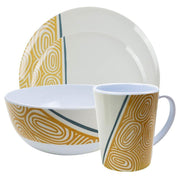 Melamine Kakado Tableware 16pc Leisurewize - Dynamic Drive