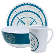 Melamine Mistral Tableware 16pc Leisurewize - Dynamic Drive