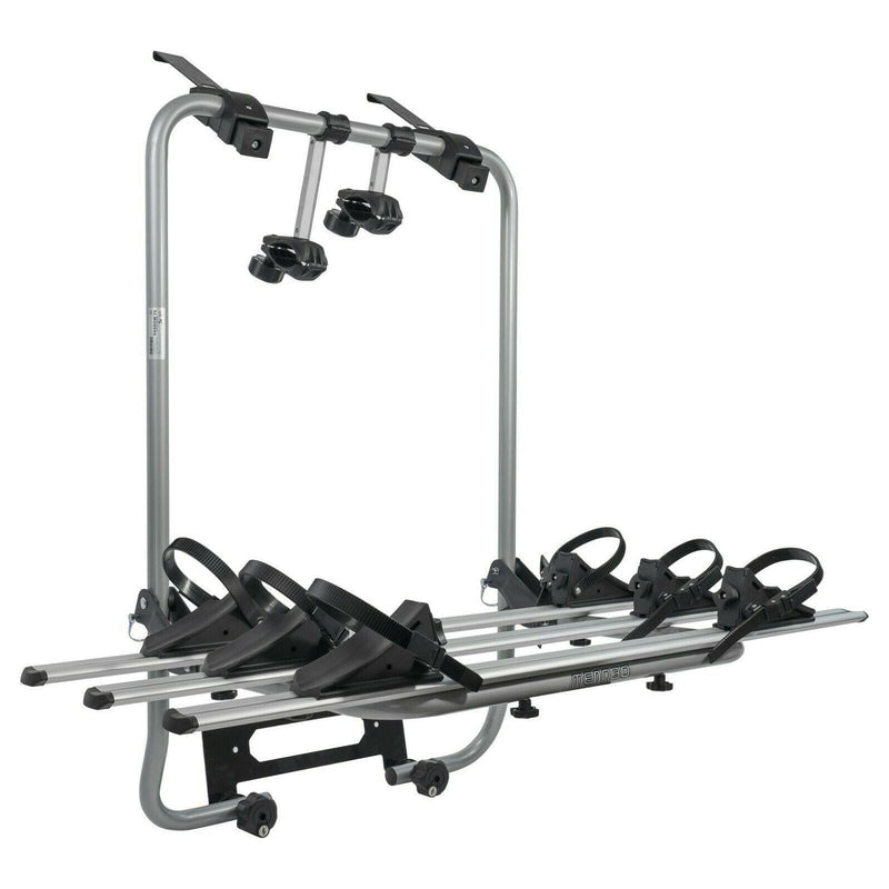 Menabo Bike Rack Cycle Carrier Tailgate Fits Vw T6 Transporter Campervan ukcampingandleisure - Dynamic Drive