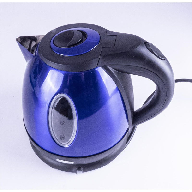 Metallic Blue Low Power 1.2L 750W Cordless Kettle Powerpart - Dynamic Drive