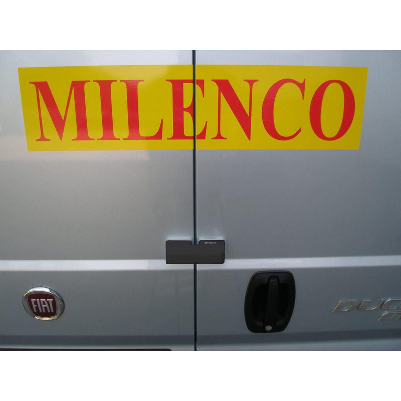 Milenco Van Door Deadlock - Black Single for Caravan, Motorhome, and Conversion ukcampingandleisure - Dynamic Drive
