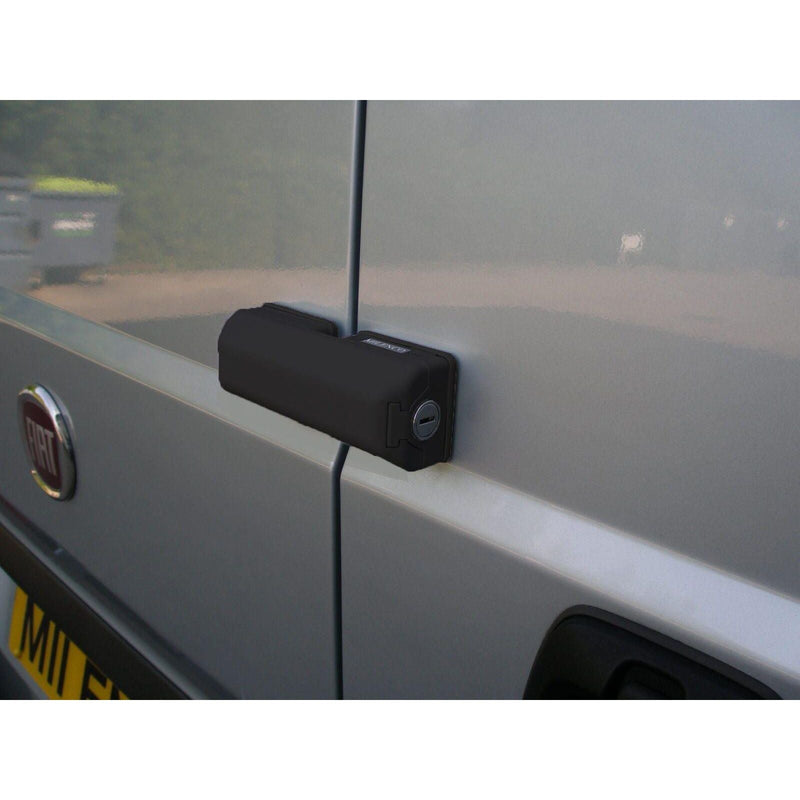 Milenco Van Door Deadlock - Black Single for Caravan, Motorhome, and Conversion ukcampingandleisure - Dynamic Drive
