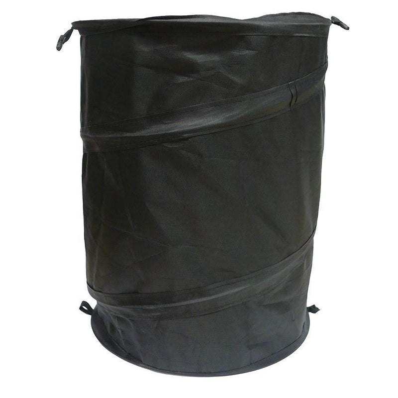 Mini Bin Pop Up Black Storage Dustbin ukcampingandleisure - Dynamic Drive