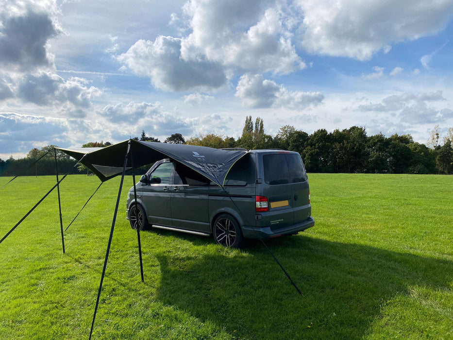 Olpro Modern Shade Canopy (Charcoal & Lime) Olpro - Dynamic Drive