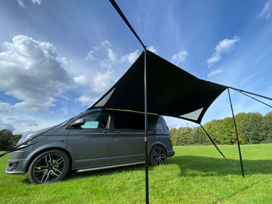 Olpro Modern Shade Canopy (Charcoal & Lime) Olpro - Dynamic Drive