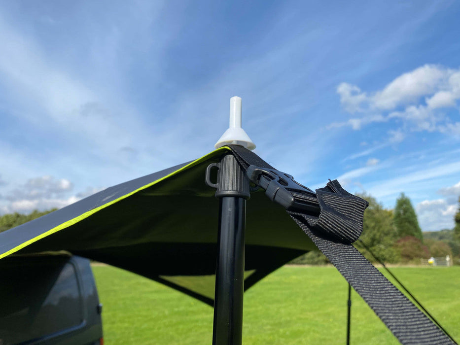 Olpro Modern Shade Canopy (Charcoal & Lime) Olpro - Dynamic Drive