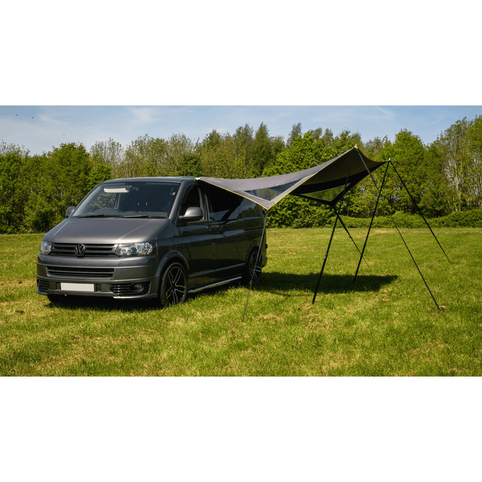 OLPRO Modern Shade Campervan Canopy - Orange Olpro - Dynamic Drive
