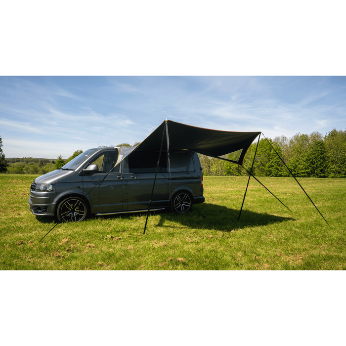 OLPRO Modern Shade Campervan Canopy - Orange Olpro - Dynamic Drive
