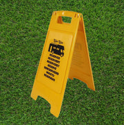 Motorhome Reserved Pitch Sign Campervan Pitch Reserved Sign Yellow Multi Language Leisurewize - Dynamic Drive